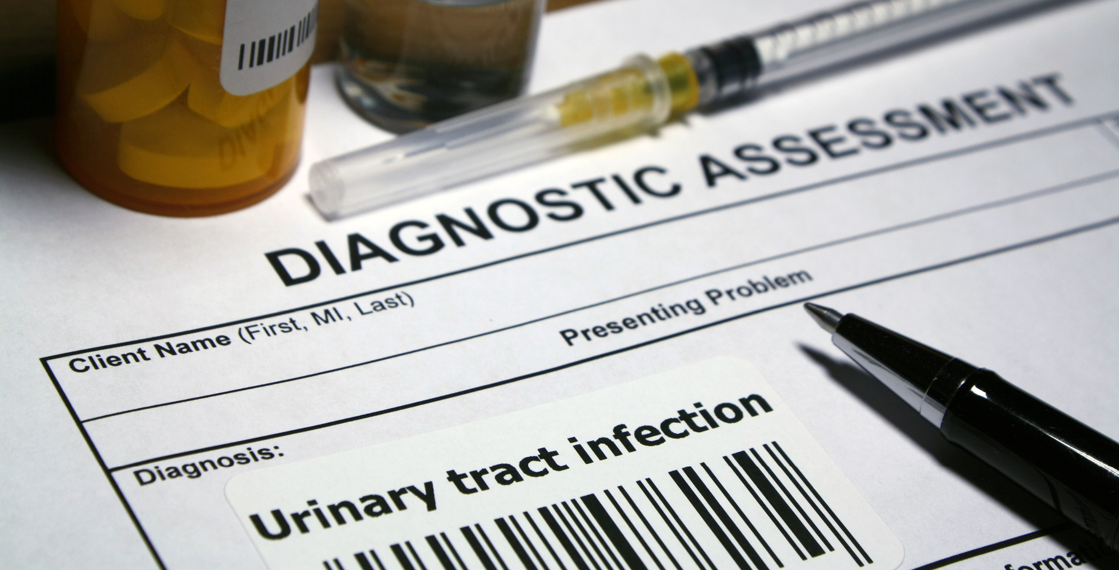 Image of test results for Urinary Tract Infection