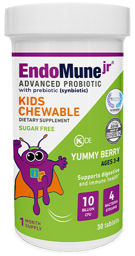 EndoMune Kids Probiotics Chewable Bottle