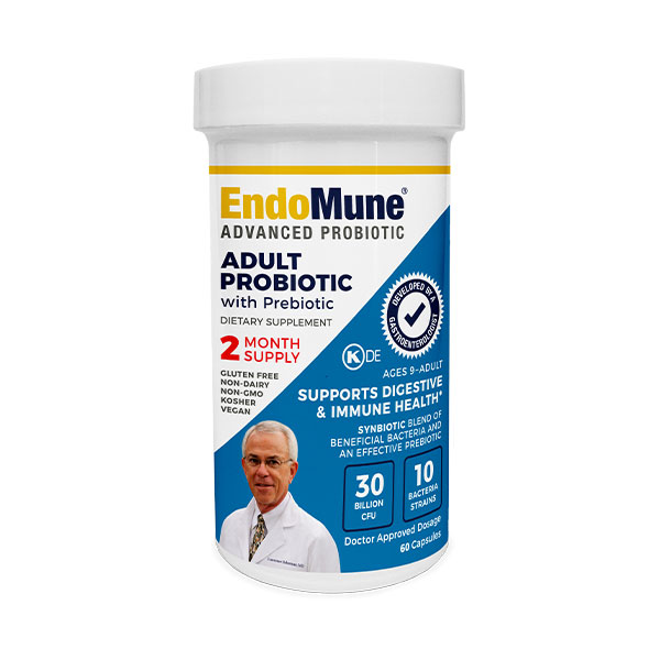EndoMune Advanced probiotic bottle