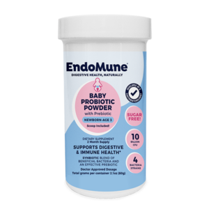 endomune baby powder probiotic single