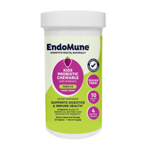 endomune kids chewable probiotic single